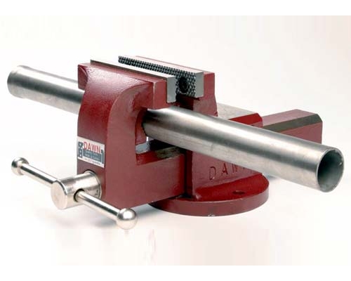 DAWN - FORGED STEEL UTILITY VICE 150MM C/W ANVIL - FIXED BASE